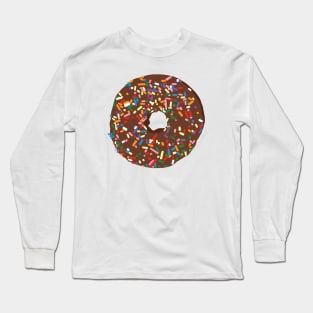 Chocolate Donut Long Sleeve T-Shirt